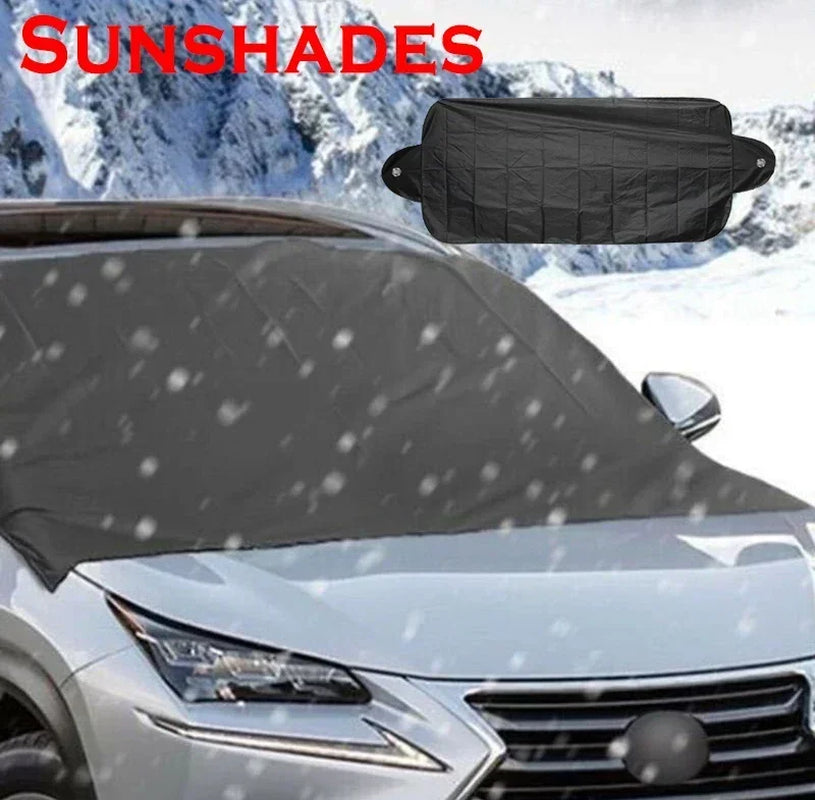 Car Sun Shade Windscreen Visor Protection from Snow Ice Dust and Frost with Suction Cups Vehicle Accessory