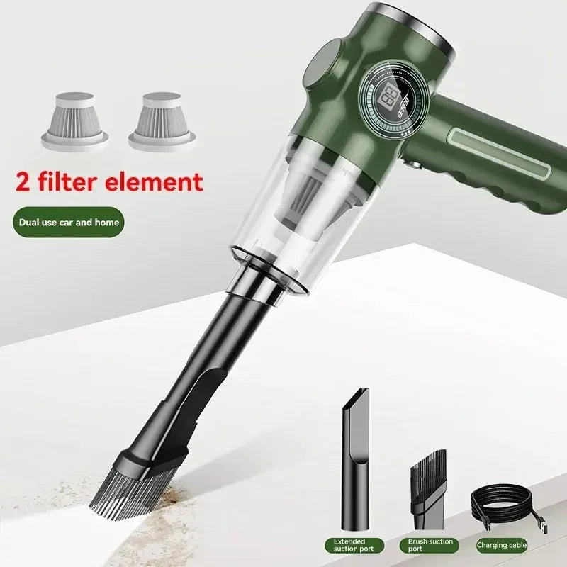 9800000PA Vacuum Cleaner Wet Dry Dual-Use 5 In1 Wireless Automobile Super High Power Handheld Electric Appliance Cleaner