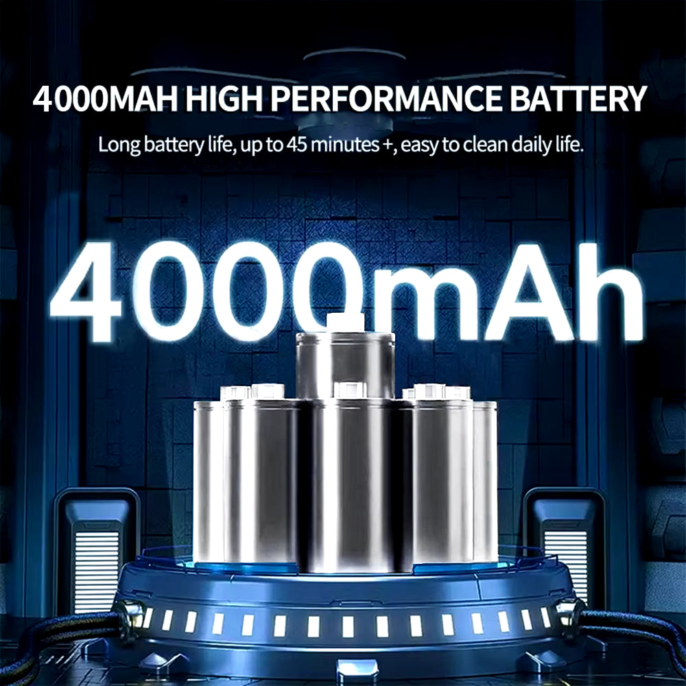 Car Vacuum Cleaner 95000PA Strong Suction Handheld Wireless Vacuum Cleaning Blower 2 in 1 Portable Vacuum Cleaner for Car Home