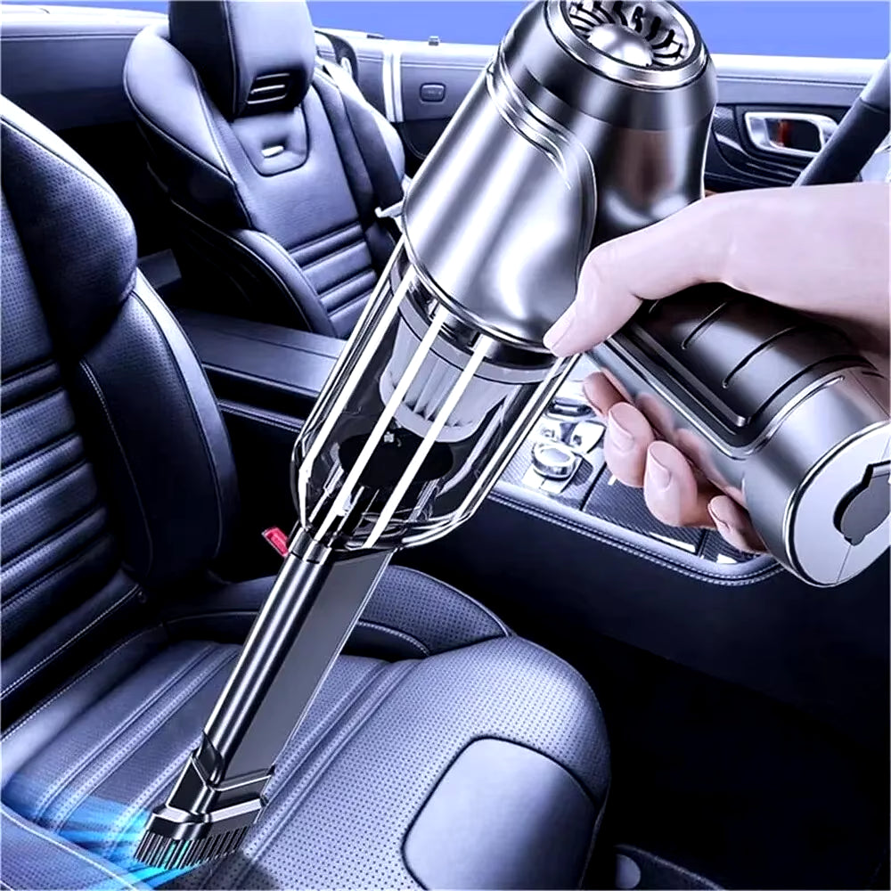 Car Vacuum Cleaner 95000PA Strong Suction Handheld Wireless Vacuum Cleaning Blower 2 in 1 Portable Vacuum Cleaner for Car Home