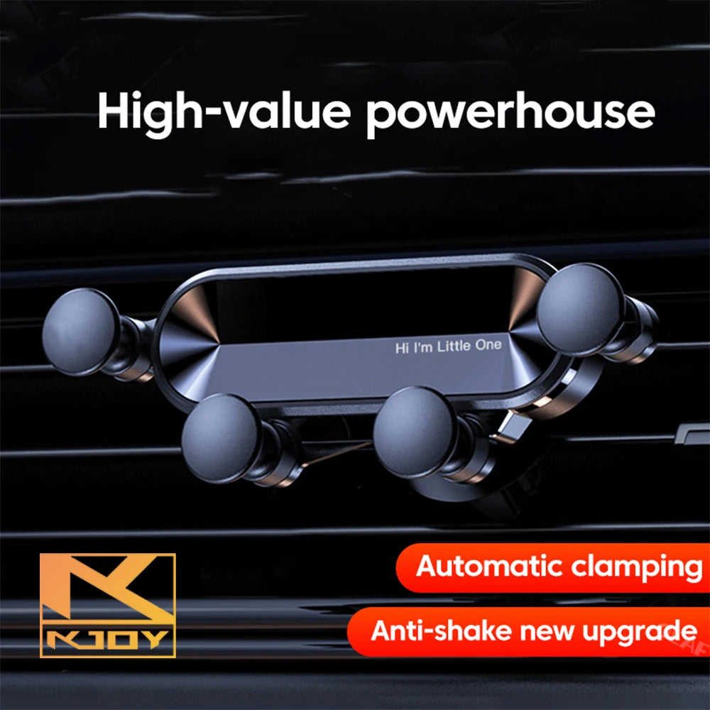 1Pc Gravity Car Phone Holder in Car Air Vent Mobile Phone Stand Supports Suit for Iphone Xiaomi Samsung Huawei Cell Car Holder