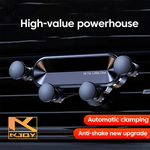 1Pc Gravity Car Phone Holder in Car Air Vent Mobile Phone Stand Supports Suit for Iphone Xiaomi Samsung Huawei Cell Car Holder