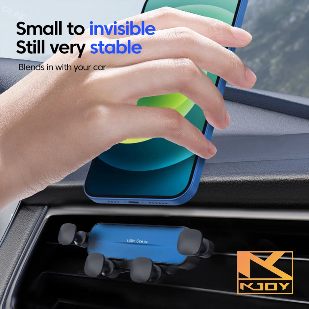 1Pc Gravity Car Phone Holder in Car Air Vent Mobile Phone Stand Supports Suit for Iphone Xiaomi Samsung Huawei Cell Car Holder