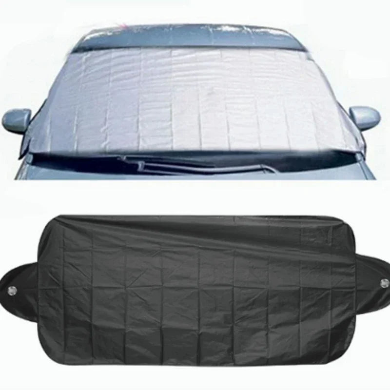 Car Sun Shade Windscreen Visor Protection from Snow Ice Dust and Frost with Suction Cups Vehicle Accessory