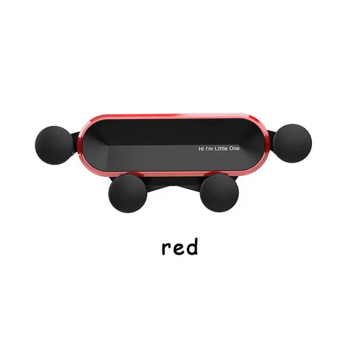 1Pc Gravity Car Phone Holder in Car Air Vent Mobile Phone Stand Supports Suit for Iphone Xiaomi Samsung Huawei Cell Car Holder