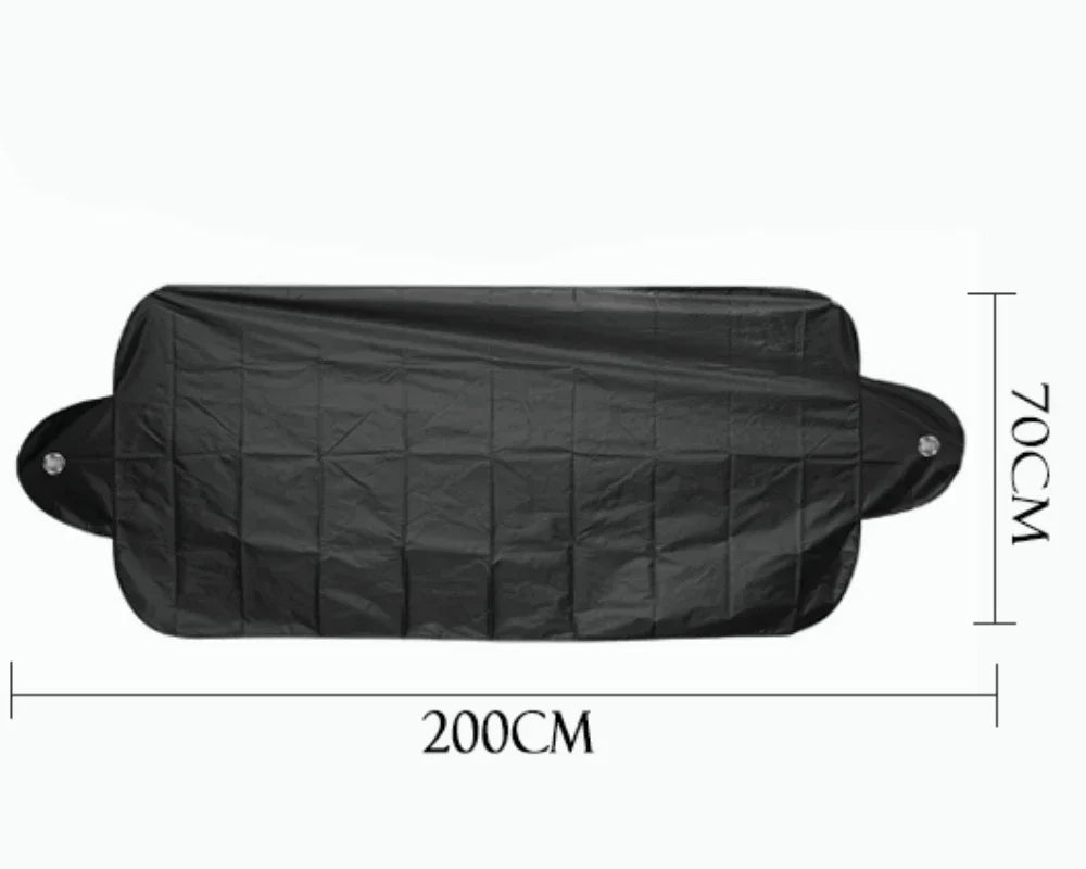 Car Sun Shade Windscreen Visor Protection from Snow Ice Dust and Frost with Suction Cups Vehicle Accessory