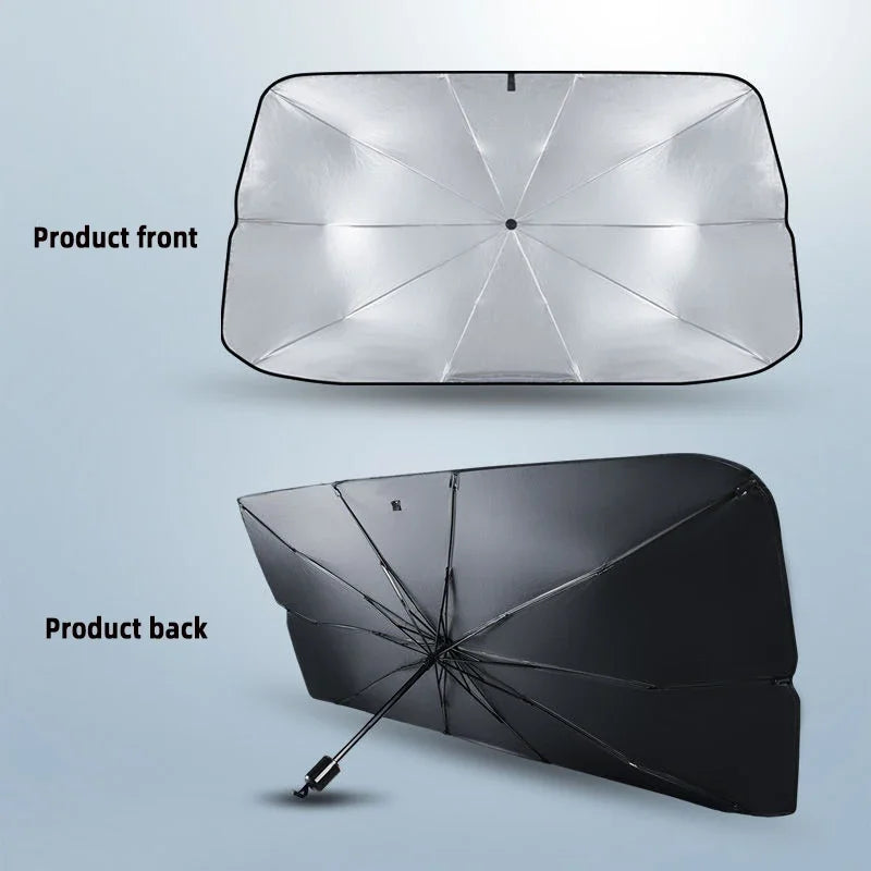 New Car Sunshade Umbrella Sun Shade Protector Front Parasol Summer Sun Interior Windshield Protection Accessories Auto Shading